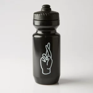 Fingercrossed Botella de agua Negra