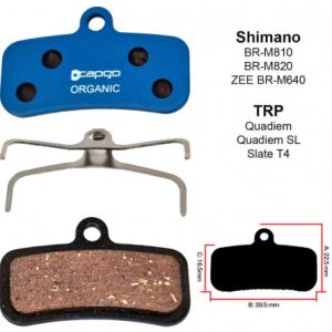 Capgo Cargo BL04 Organic Brake pads